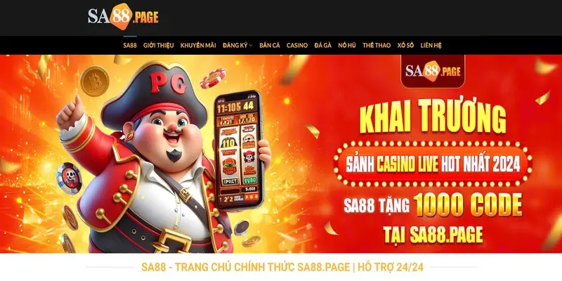 Truy cập link Sa88 chính chủ để đăng ký account 