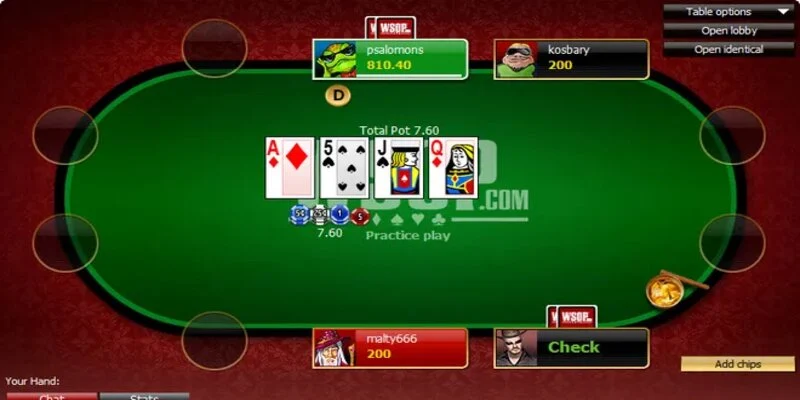 Một số thuật ngữ cơ bản cần nắm vững trong game đánh bài Poker